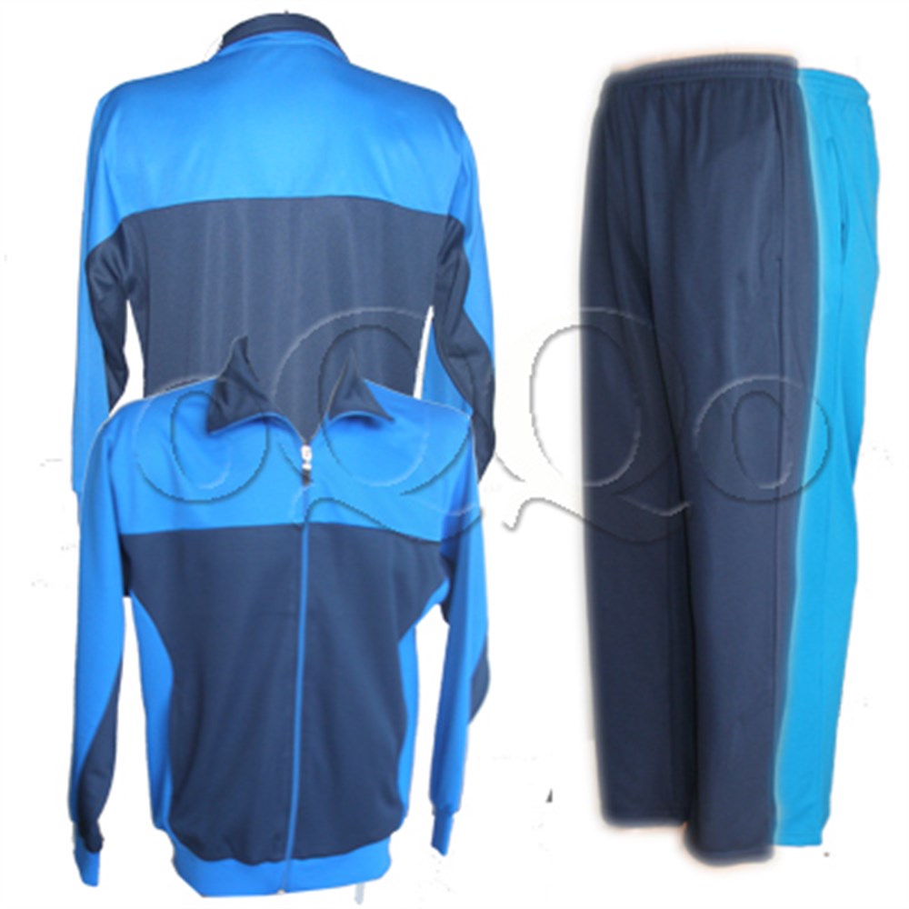 Klasik Spor Eşofman Lacivert Turkuaz 1706