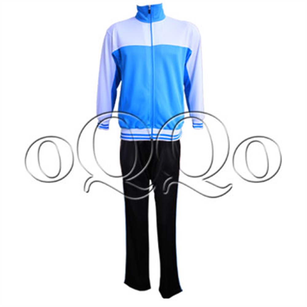 Klasik Spor Eşofman Turkuaz Beyaz 1706